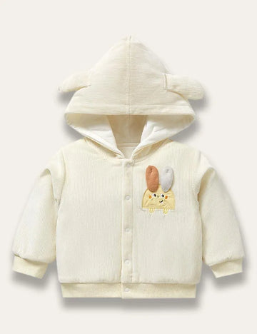 Cartoon Animal Hooded Coat - Mini Taylor